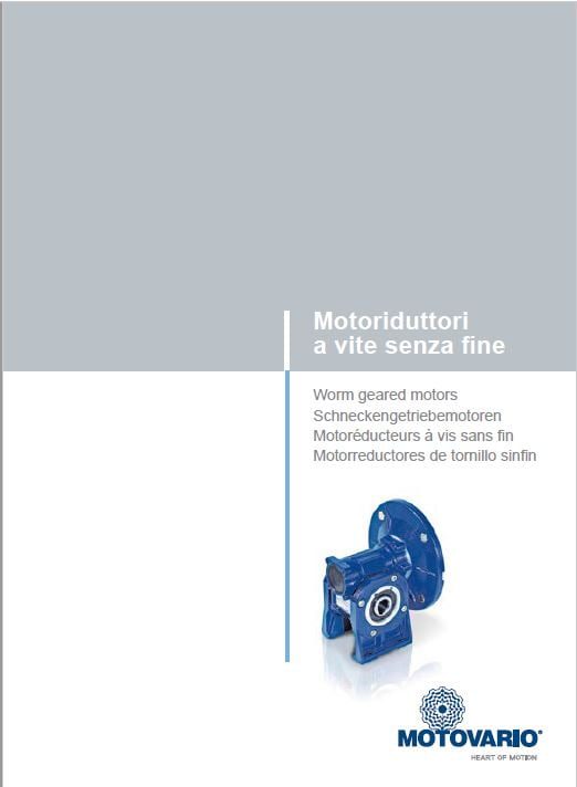 Motovario Worm Gear Reducers